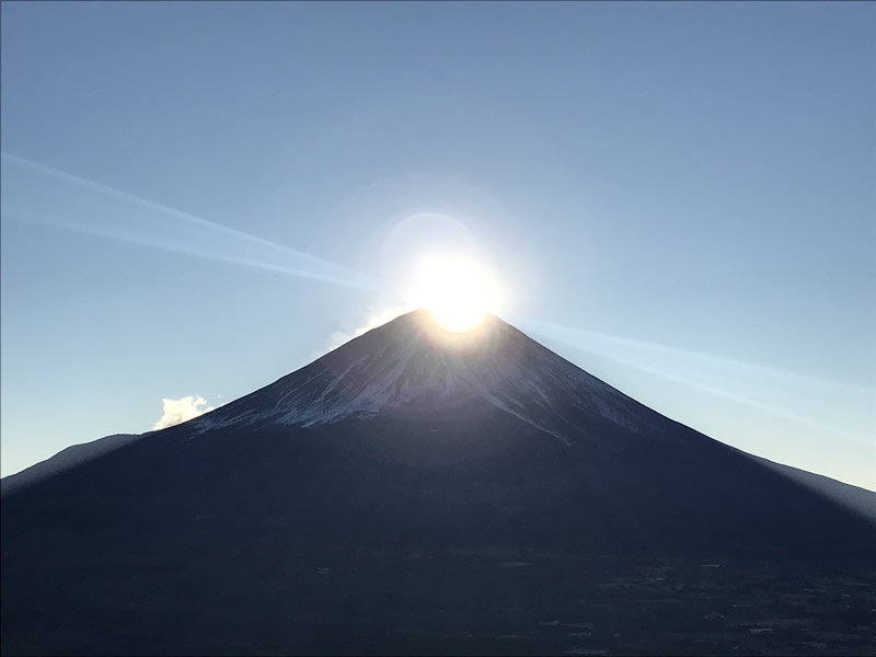 ダイヤモンド富士を竜ヶ岳で見よう！