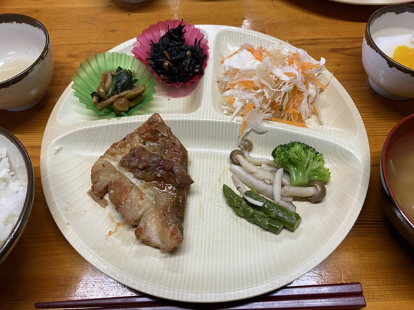 北岳山荘の食事