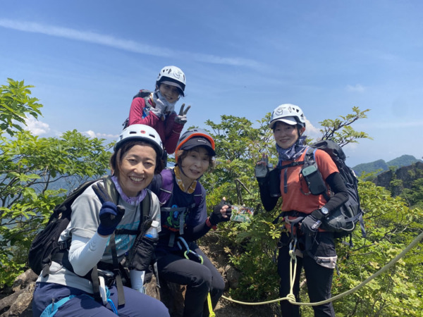 妙義山_中之岳に到着です