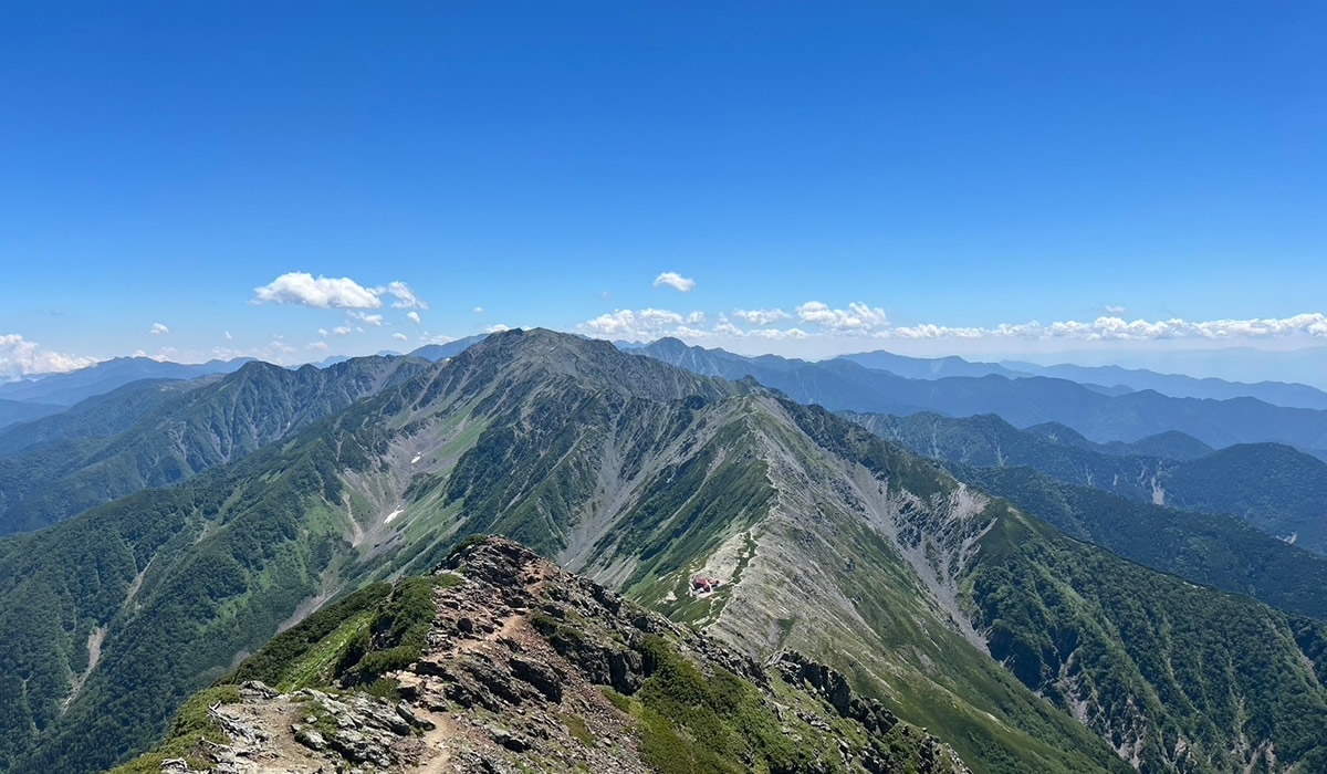 南アの名峰北岳登山