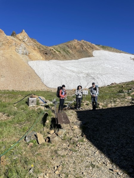 天狗山荘に到着