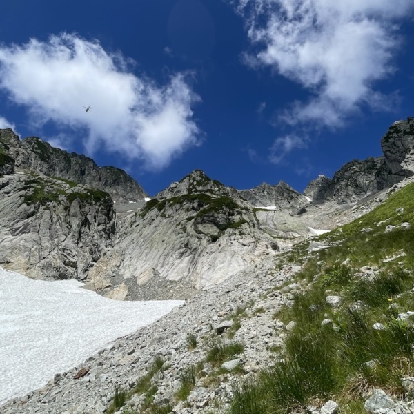 劔岳　八ツ峰