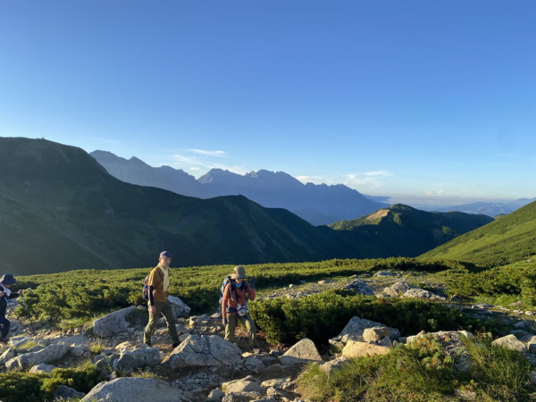 双六岳へ登山