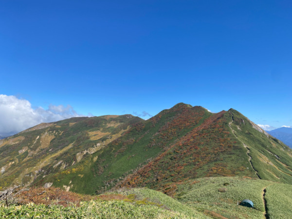 朝日岳　馬蹄形縦走