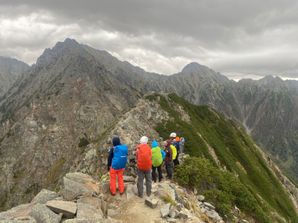 西穂高岳山頂