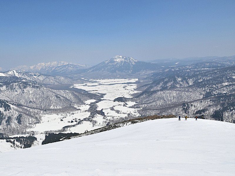 春山スキー 尾瀬 至仏山BC