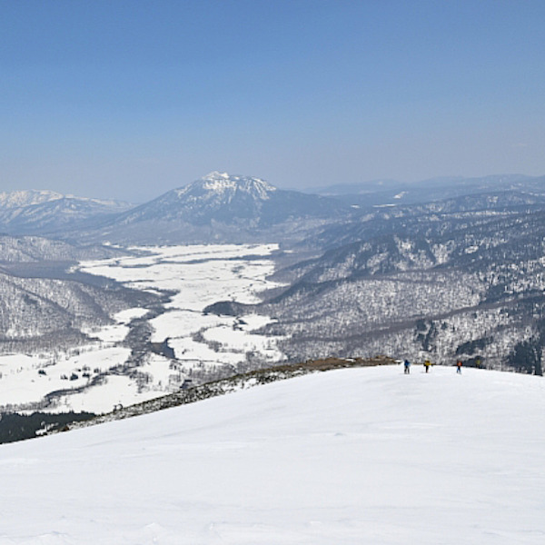 春山スキー 尾瀬 至仏山BC