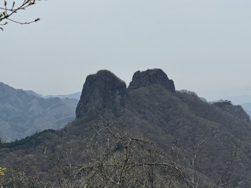 西上州・四ッ又山～鹿岳と黒滝山