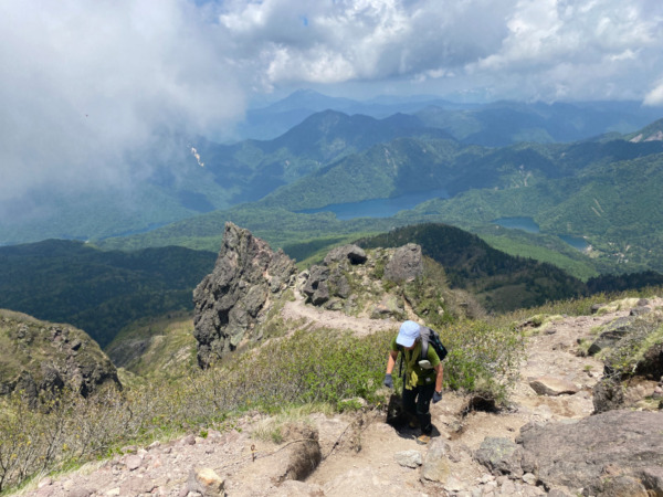 日光白根山登山