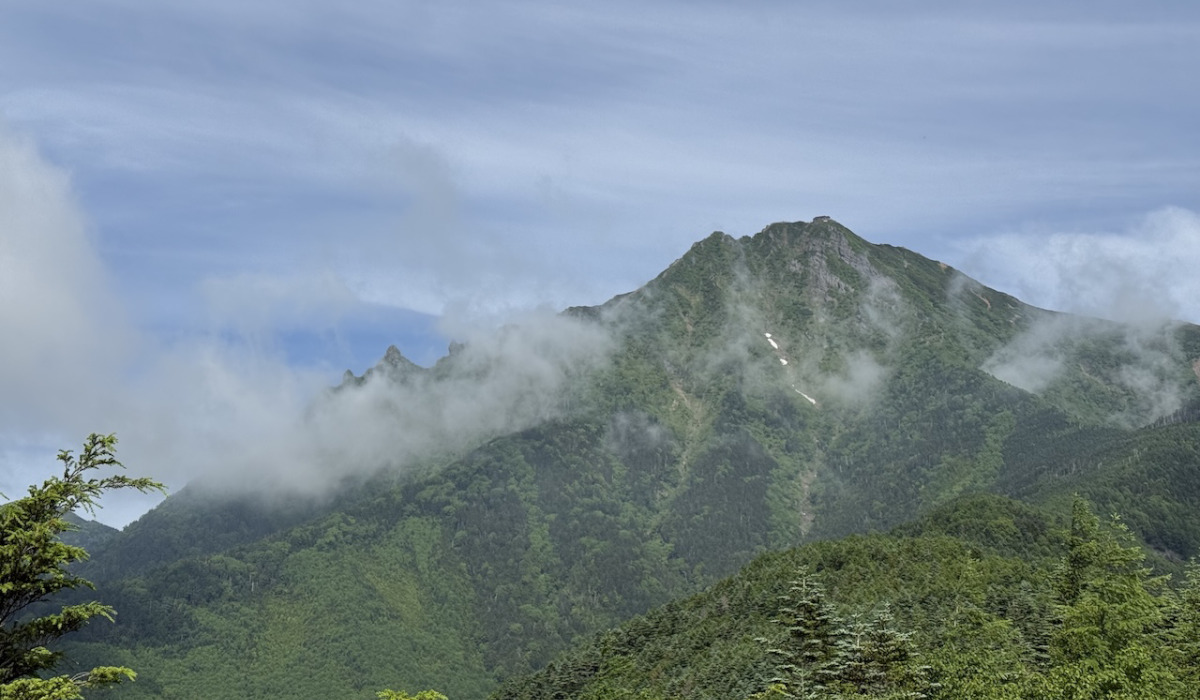 赤岳 天狗尾根ー県界尾根