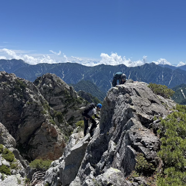 剱岳八ツ峰上半縦走