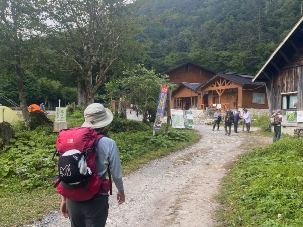 槍ヶ岳登山
