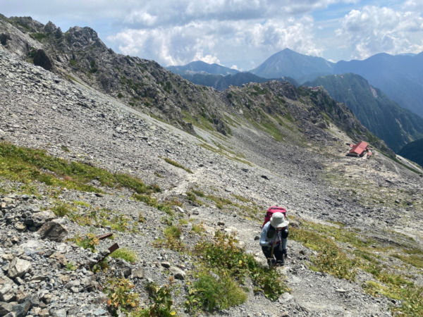 槍ヶ岳登山