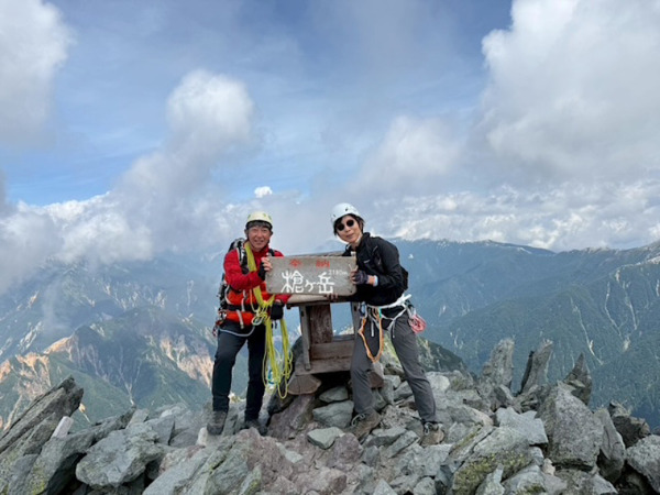 槍ヶ岳登山