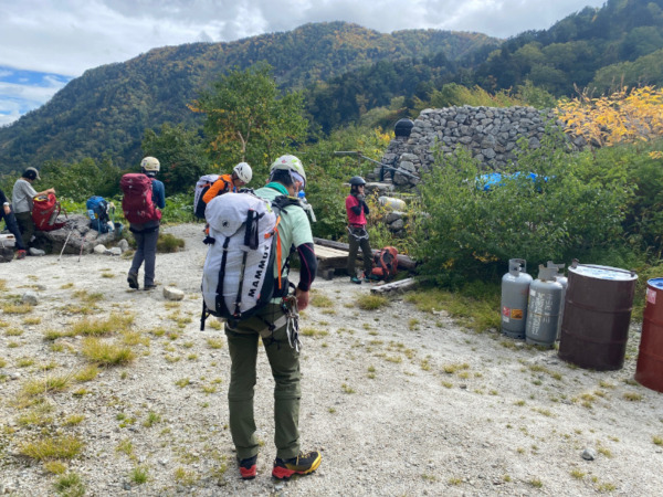 剱岳　北方稜線