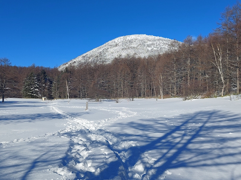 湯の丸山　スノートレッキング入門