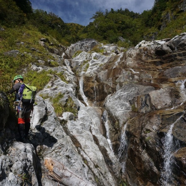中央アルプス　西横川