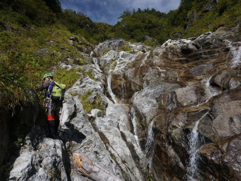 中央アルプス　西横川