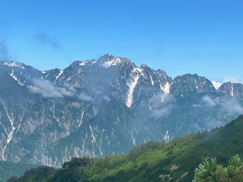 八峰キレット（爺ヶ岳・鹿島槍ヶ岳・五竜岳）