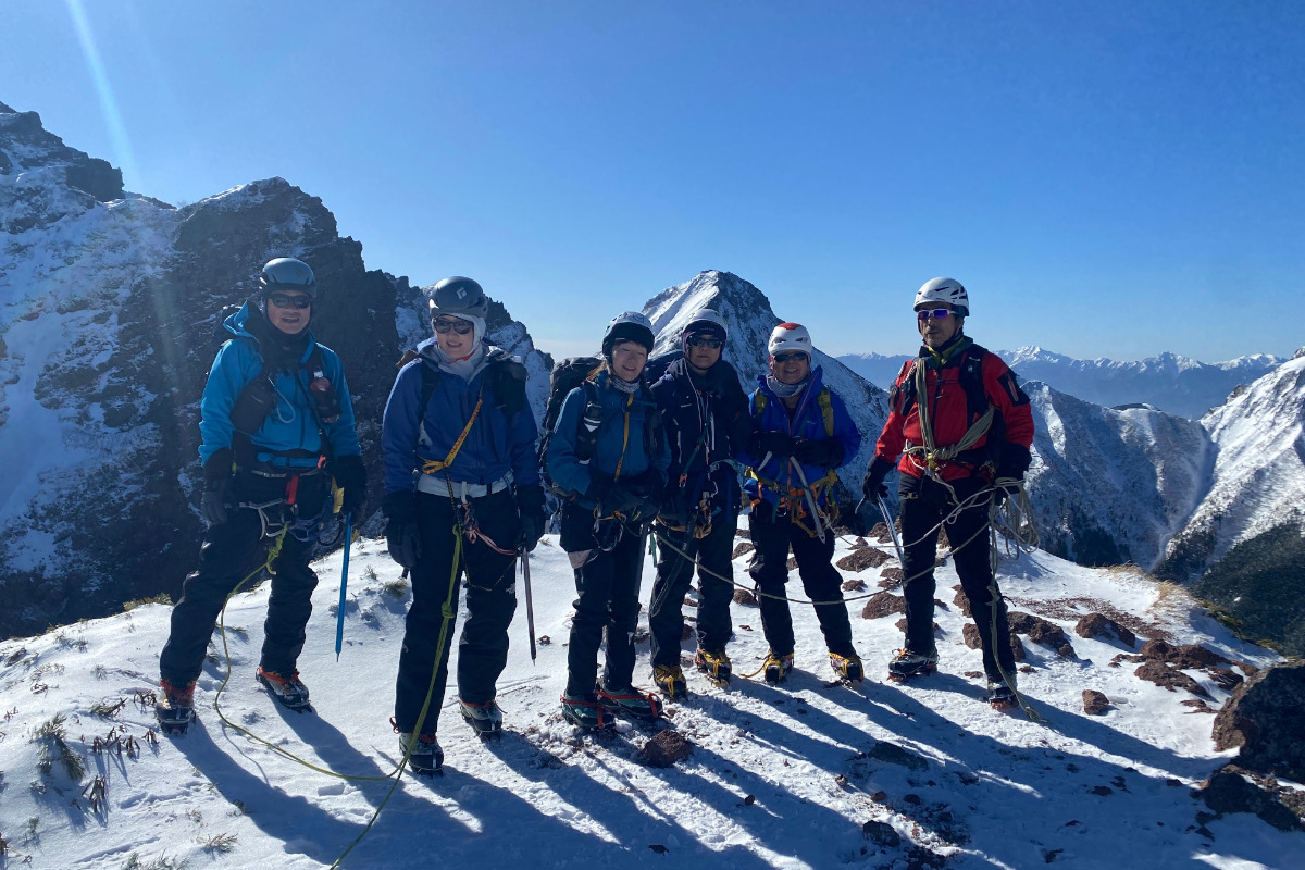 大同心稜～硫黄岳