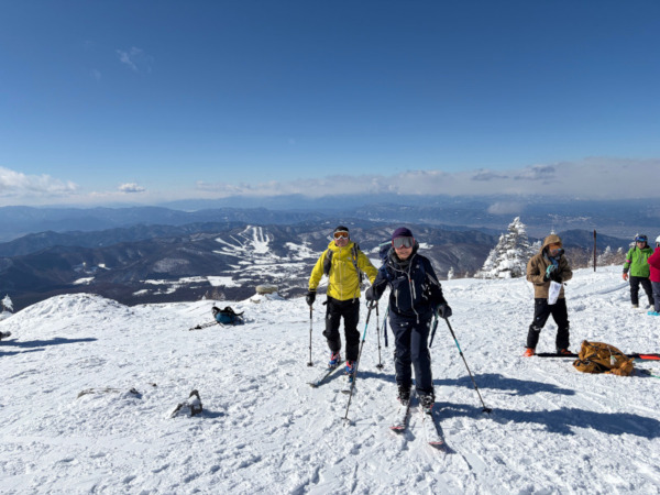 根子岳バックカントリースキー