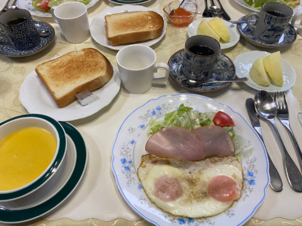 ペンションラーチの食事