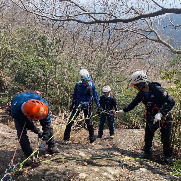 ジャンダルム登頂のための実践トレーニング登山　第2回　湯河原幕岩