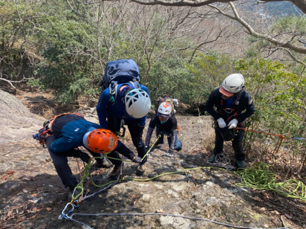 幕山ジャンダルムトレーニング