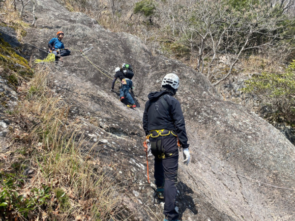 幕山ジャンダルムトレーニング