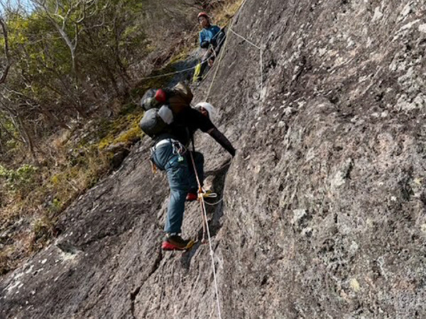 幕山ジャンダルムトレーニング