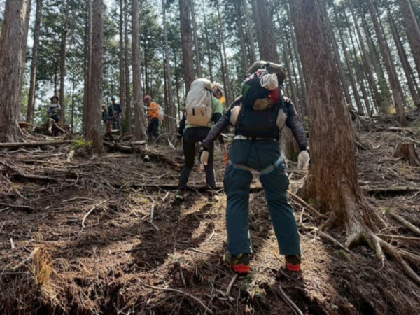 幕山ジャンダルムトレーニング
