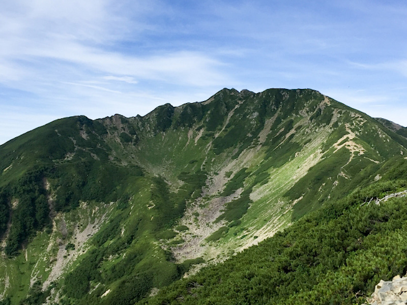 南アルプスの女王　仙丈ケ岳