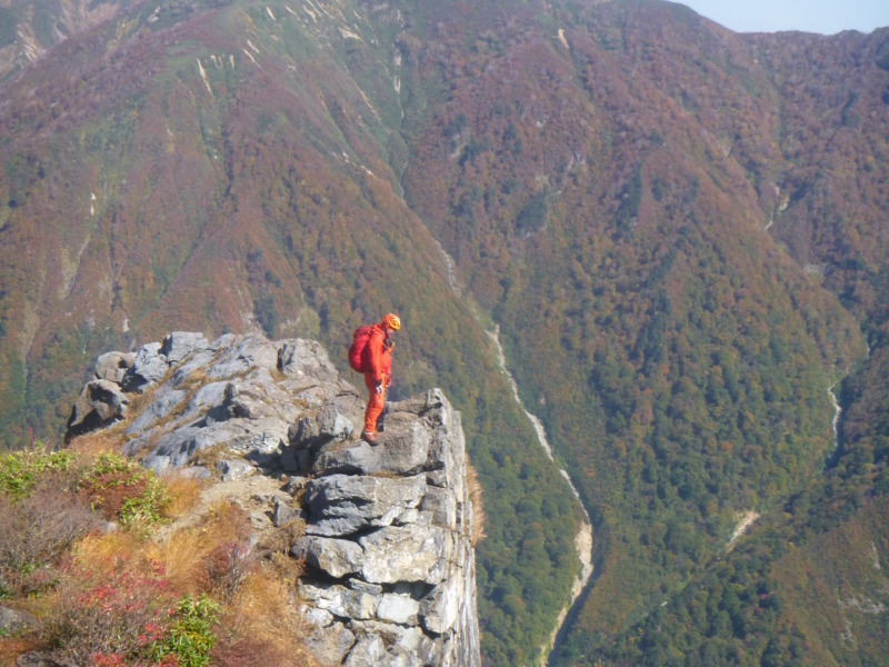 谷川岳 　堅炭尾根