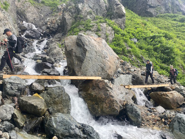 不帰の嶮山行レポート