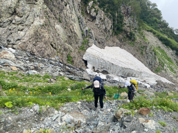 白馬岳~唐松岳縦走