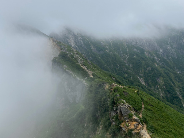 白馬岳~唐松岳縦走